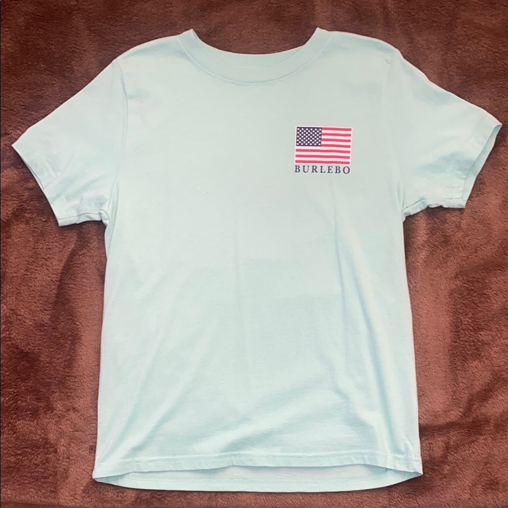 Burlebo Youth Boys Light Blue American T-Shirt